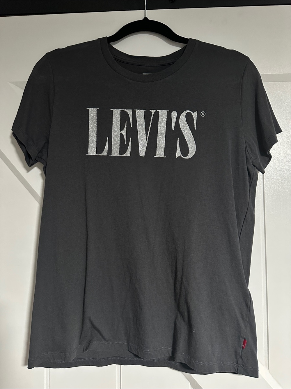 Levi's Black Short-Sleeve Logo Tee